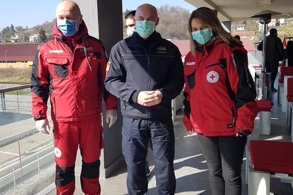 Podrška volonterima: Predstavnici Hrvatskog Crvenog križa i Ravnateljstva Civilne zaštite posjetitili Krapinu